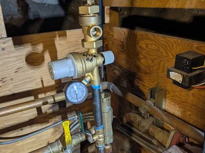 Residential Boiler System Plumbing Setup